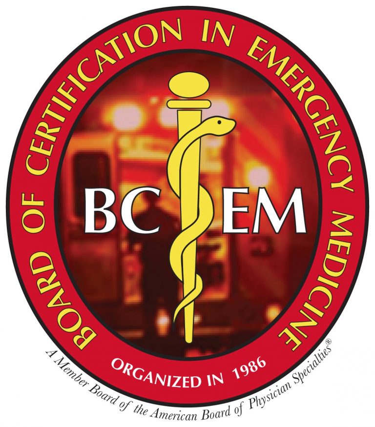 BoardCertified Emergency Medicine Physician ABPS
